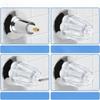 3 Pieces Shower Knob Replacement Kit Long-Lasting 12-Tooth Valve Handle And