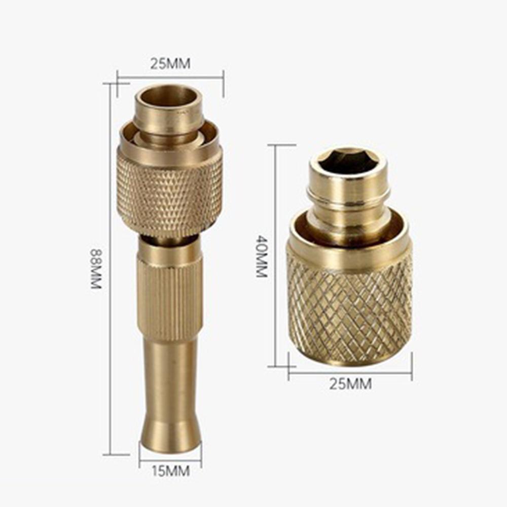 High Pressure Brass Water Hose Nozzle Garden Hose Sprinkler Multi-Function Gardening Car Washing Tools For Garden Irrigation