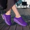 Women Slide Slippers Elevator Mules Sandals Slip on Summer Casual Clogs White Pink Black Purple Lightweight Socks Shoes Plus Size 41 42 43