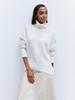 094 European & American High Neck Sweater: Women's Loose Knit for Autumn/Winter