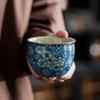 Chinese Style Ceramic TeaCup Kung Fu Tea Master Cup Tea Bowl Drinkware Household Teaware Individual Tea Set Accessories New