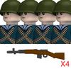 WW2 Military Navy Series Soldier Figures Building Blocks  Navy Warrior Bricks Toys Gifts