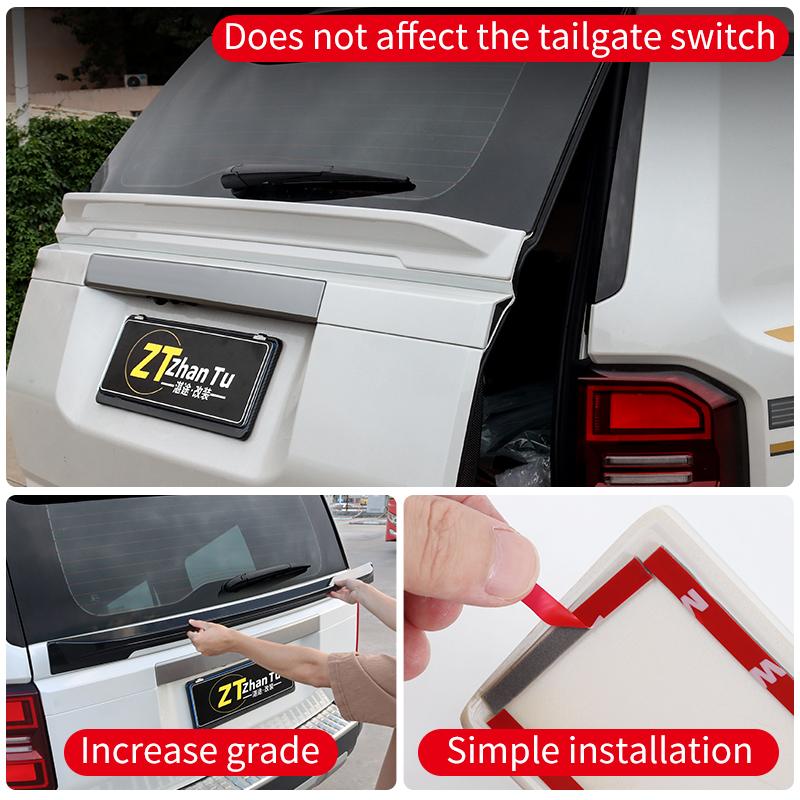 For Toyota First Edition 1958 Land Cruiser Prado LC250 250 2024 2025 ABS painted Tailgate Spoiler exterior styling accessories