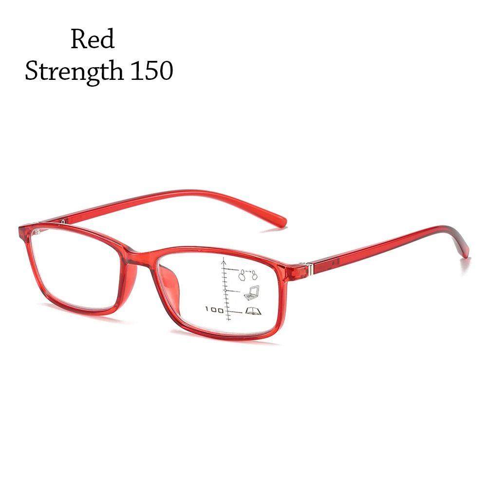 Protection Vintage Frame Ultra Light Glasses Anti-Blue Light Progressive Multifocal Reading Glasses