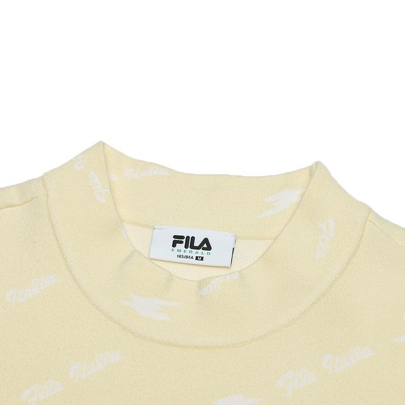 Fila Fashionable Comfortable Round Neck Knit Sweater Women Tops Spectrum-Green F11W514405FGN