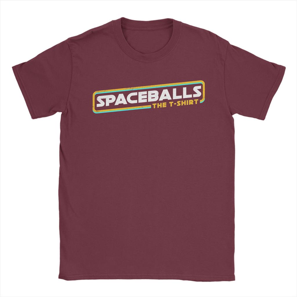 Men's T-Shirts Spaceballs Novelty Pure Cotton Tee Shirt Short Sleeve  T Shirts Crew Neck Clothing New Arrival