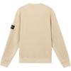 Stone Island Solid Color Long Sleeve Crew Neck Sweatshirt Men sweatshirt Beige K1S156100008S0044-V009A