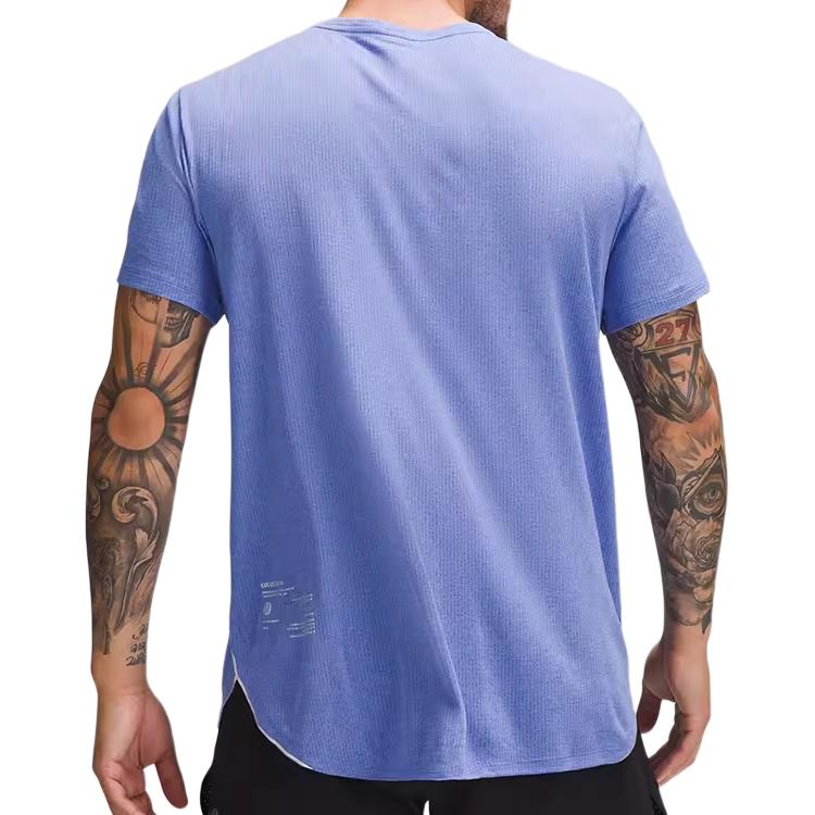 Lululemon Fast And Free T Shirt Men's Graphite Gray LM3EJRS