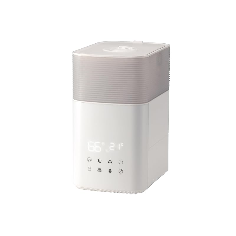 

hybrid humidifier 17 tatami (Western-style room) AL COLLE UV sterilization antibacterial cartridge white ASH6061W ASH-6061/W 5L 5 liters large
