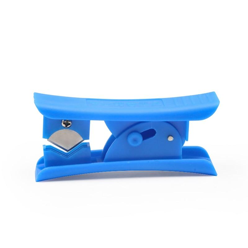 

Резак для трубок масляной трубы велосипеда, резак для пластиковых труб из ПВХ и ПУ, резак для шлангов, инструменты для трубок масляных трубок гидравлических дисковых тормозов велосипеда синий