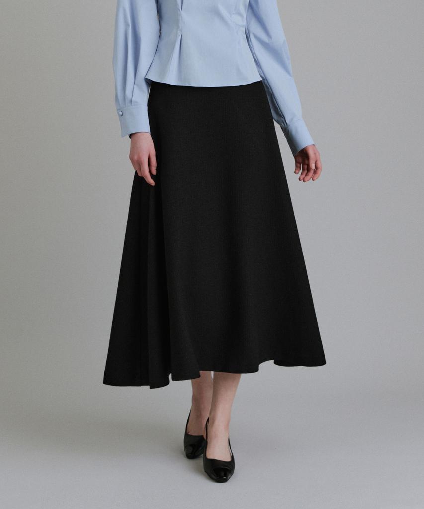 Towave Well Flare Skirt_Black