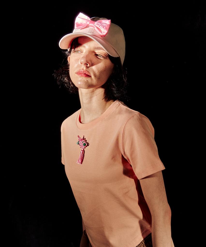 Jangeulang Pink Basic Ball Cap