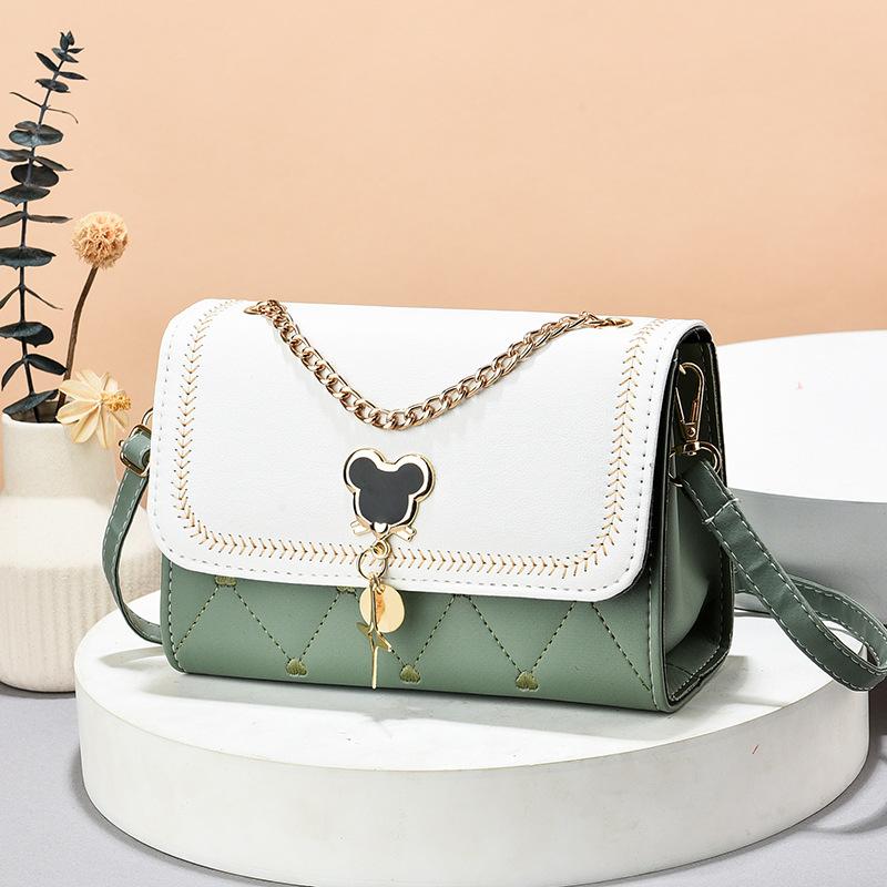 Women's Bag Mobile Phone Bagtrendy and Minimalist  Shoulder Bag Crossbody Bag  Version Magnetic Buckle Small Square Bag