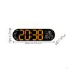 Digital Wall Clock Home Decor with Remote Control for Classroom Bedroom