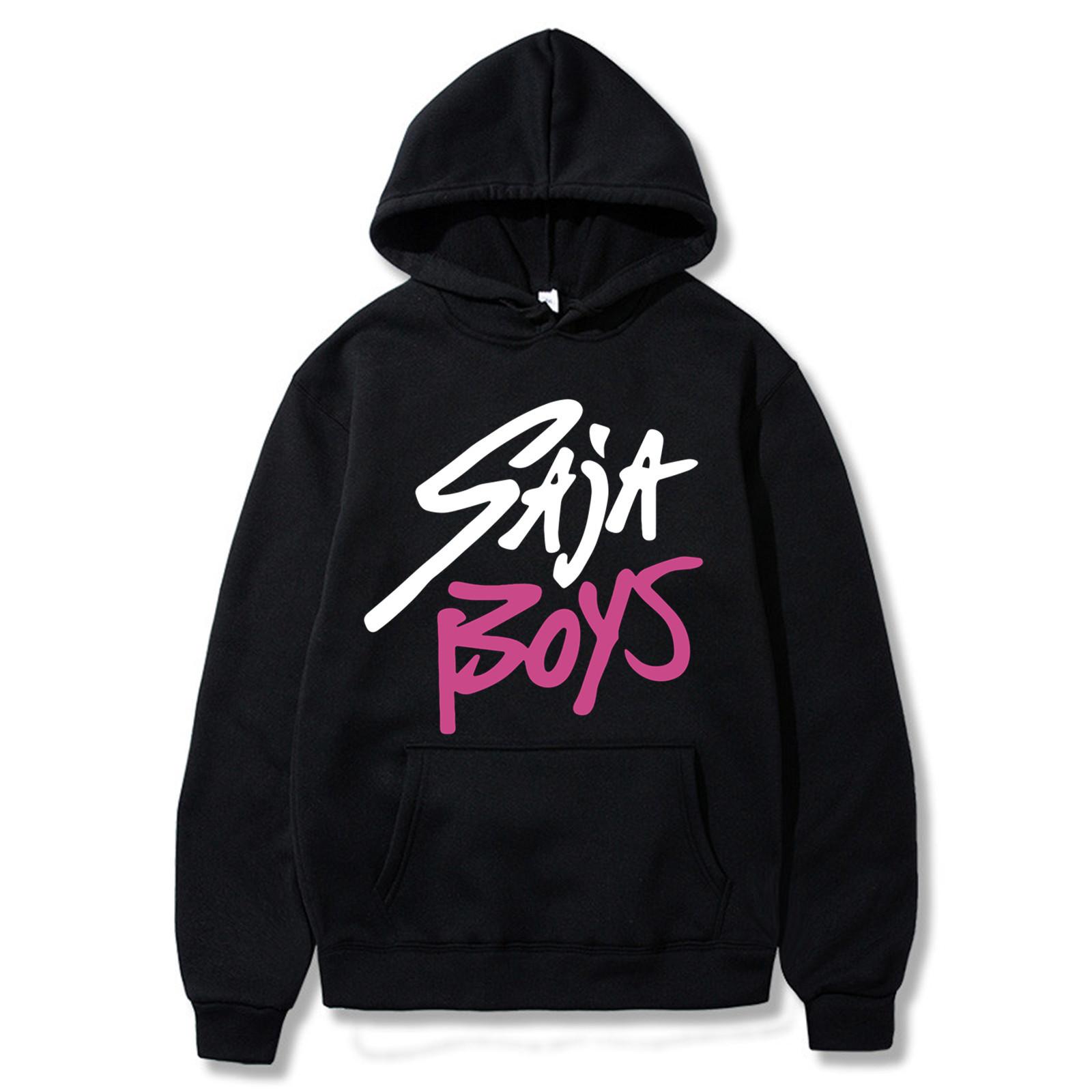 

Boys Hoodie Men Women Casual Unisex Streetwear Fashion Hoodies S чёрный