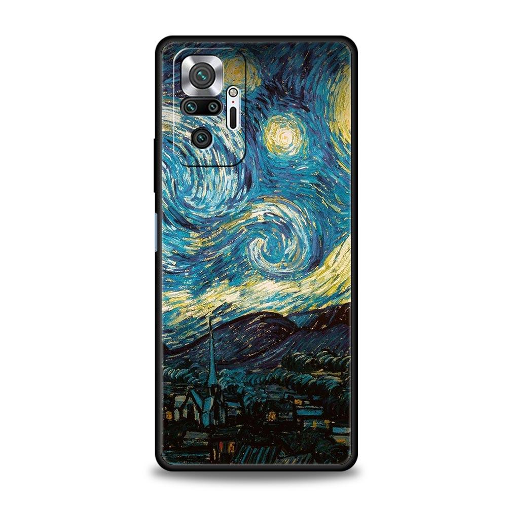 Renaissance Art Painting Phone Case For Xiaomi Redmi Note 14 13 5G 10 11 12 Pro Plus 4G 14C 13C 12C 10C Black Cover