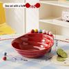 Dopamine Shell Fruit Plate with Forks - Stylish Living Room & Dining Decor