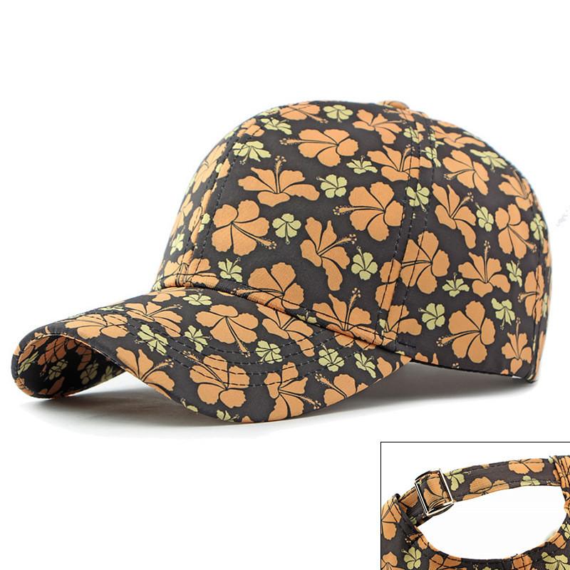 Ethnic Style Denim Baseball Cap With Sun Protection For Outdoor Activities