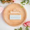 3D Eid Mubarak Embossing Cookie Cutter Islamic Ramadan Dessert Decorative Biscuit Stamp Mold DIY Islamic Muslim Baking Tools
