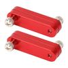 2PCS Ruler Positioning Block Aluminum Alloy Adjutsable Ruler Positioning Limit Block