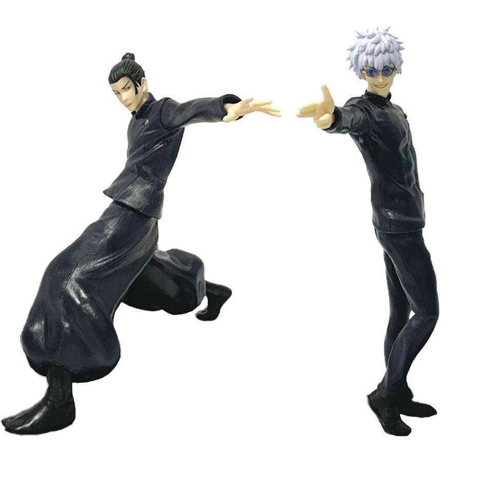 JJK Jujutsu Kaisen Anime Figure Noodle Stopper 18CM Satoru Gojo 14.5CM Geto Suguru Action Figure PVC Collection Model Toys Gifts
