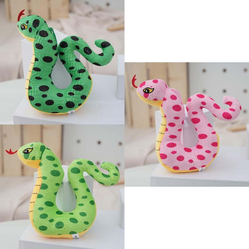 Adorable Year Of The Snake Plush Toy Charming Sequin Stuffed Animal For Kids
