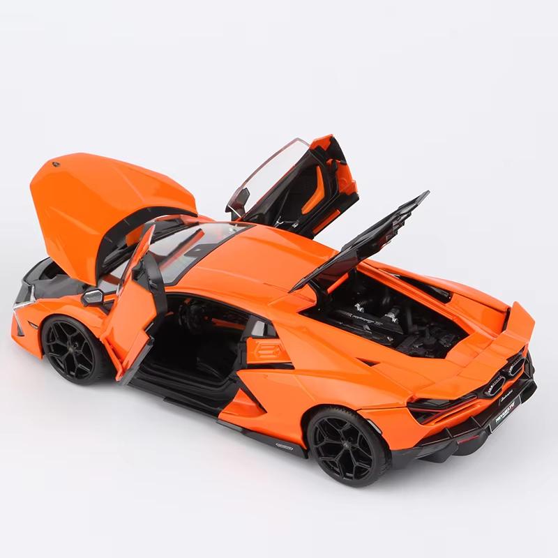 1:18 Lamborghini Revuelto Model auta Hybrid Simulace Super Sportovní Auto Lité Vozidlo Hračka Litá Slitina Dárková Sbírka Ozdoby Dárek pro chlapce