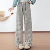 Women's Fashionable Casual Loose Fleece Lined Long Pants