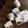 Retro Ceramic Mug, Niche Design Sense, Tile Goblet, Women'S Office Drinking Cup As A Gift