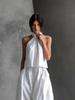 2026 Summer European & American Casual Sleeveless Top and High-Waisted Wide-Leg Pants Set for Women