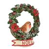 Robin Wreath Figurine