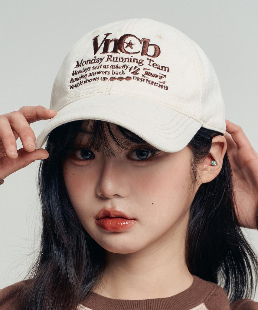 VENHIT Vncb Signature Ball Cap_Ivory