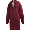 Adidas Originals Fashion Comfortable Hooded Long Sleeve Striped Sweatshirt Women Hoodies Dark-Purple FT9889