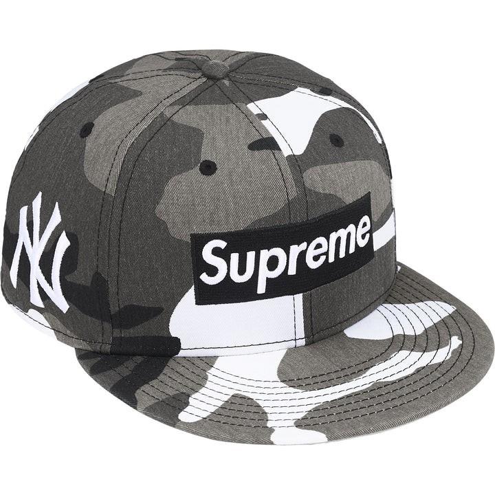 Supreme MLB New Era Teams Box Logo New York Yankees Snow Camo