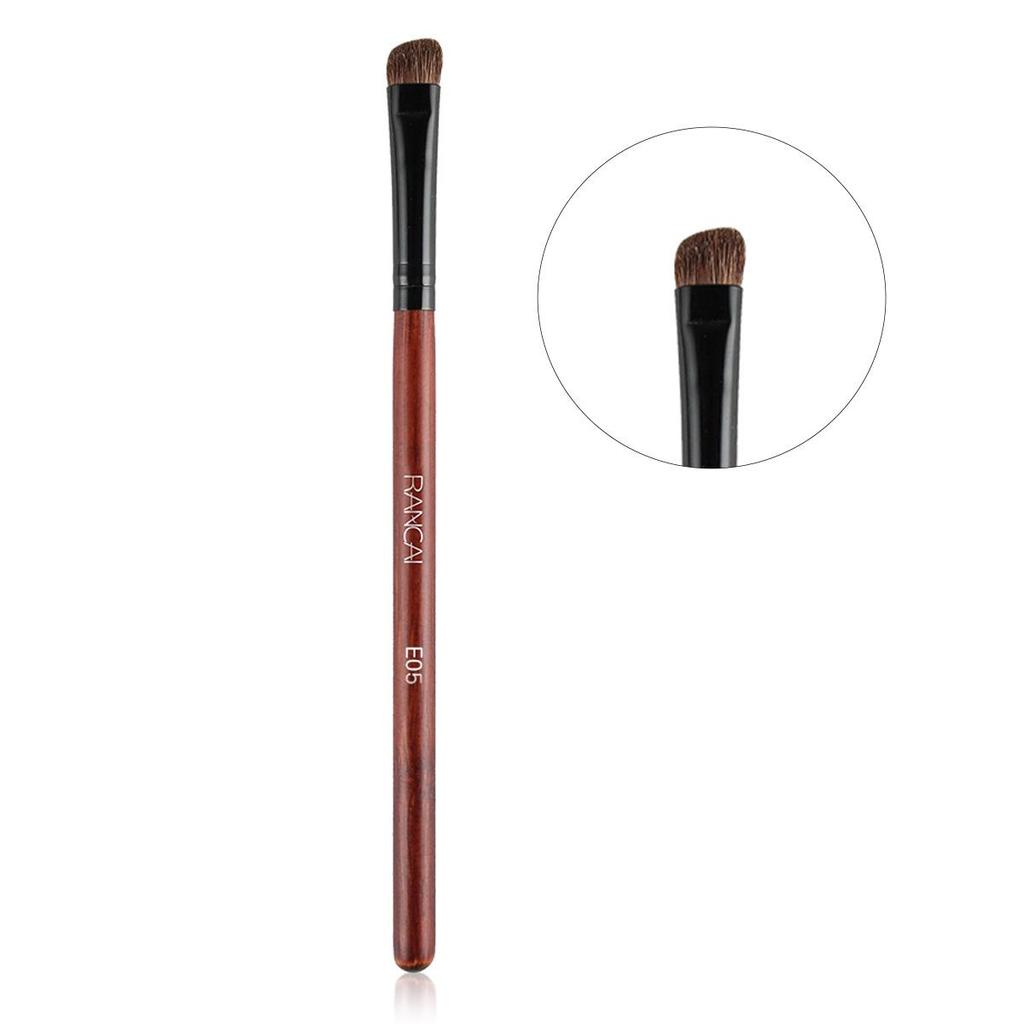 Tragbarer reiner Pferdehaar Lidschatten Verblenderpinsel - Große weiche Borste für Augen-Make-up