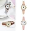 Gadi Vintage Style Quartz Watch For Women With Leather Strap And Water Resistance