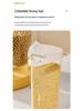Rotating Moisture-Proof Grain Storage Box with Compartments for Kitchen & Fitness Enthusiasts
