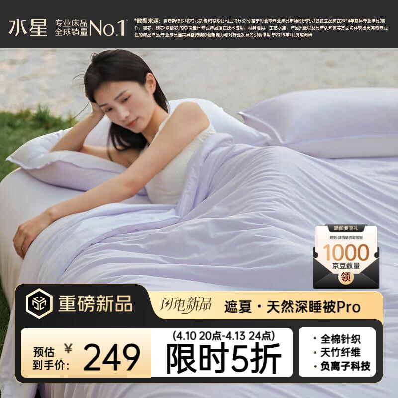 Mercury Home Textiles Deep Sleep Cooling Quilt 150x200cm