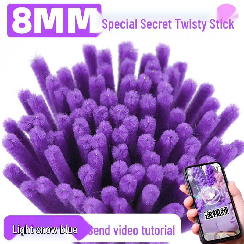 Pipe Cleaner Bouquet Kit: DIY Children's Weaving Material for Handmade Chenille Christmas Tree