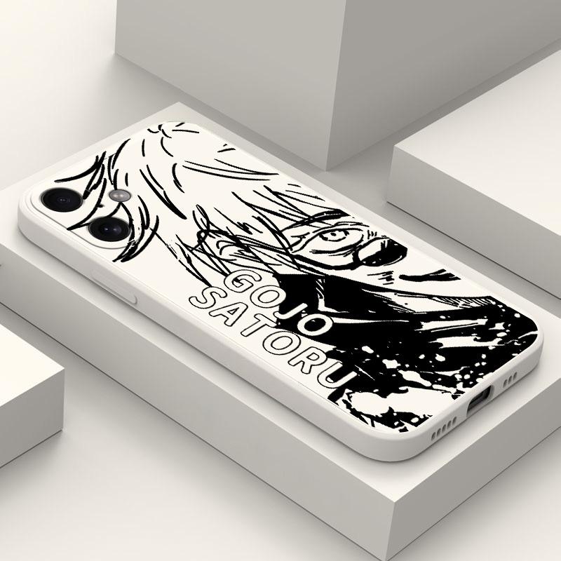 Anime Jujutsu Kaisen Phone Case For Oppo A60 A98 A78 A38 A18 A57 A76 A36 A96 A17 A74 A54 A94 A16 A15 A93 A31 A92 4G 5G Cover