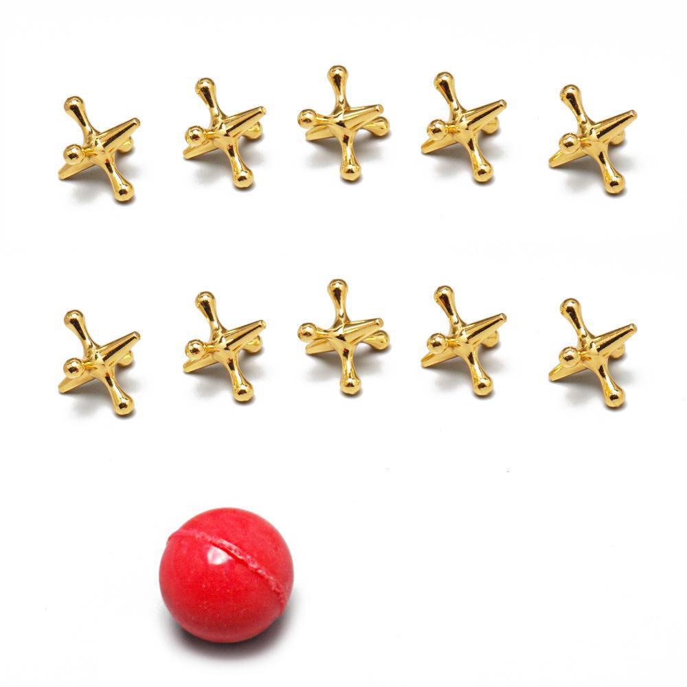 

Творческая игра «Поймай меня»: Развивающая настольная игрушка для детей - многопользовательский набор для снятия стресса F65, 10 gold balls + 1 red ball красный