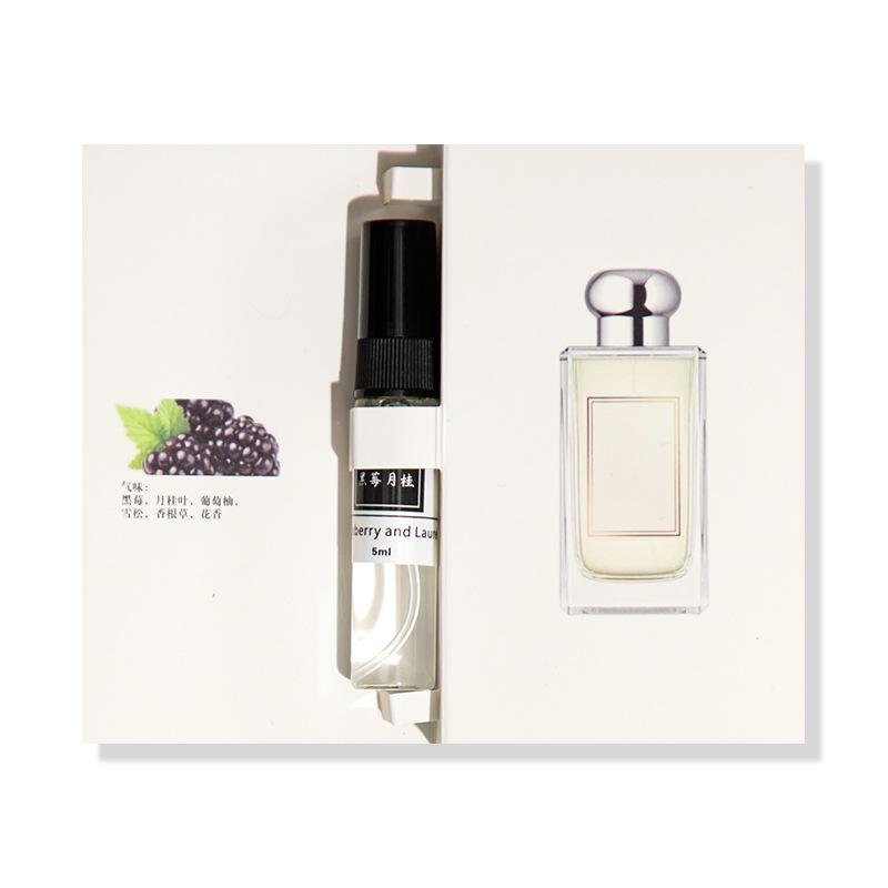 Niche Version Perfume Sample Men and Women Haute Couture Replica Card Test Tube Durable Trial Pack