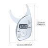 Digital Body Fat Caliper with Ergonomic Design & Easy To Read Display ABS for Accurate Measurement & Health Management