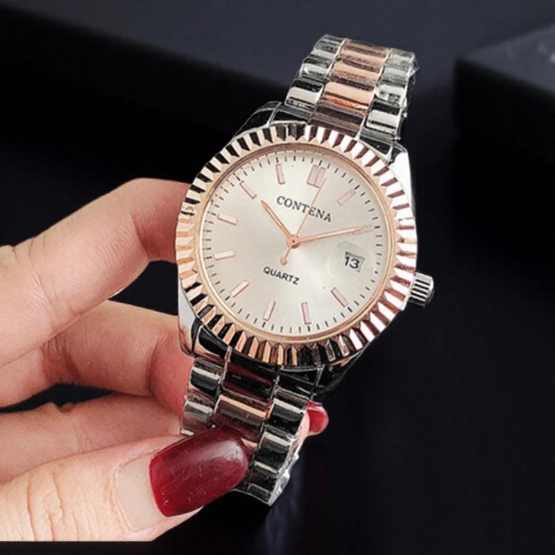 High End Luxury Brand Woman Watch Simple Fashion Stainless Steel Ladies Watch Elegant Dress Women's Wristwatch Clock Gift Reloj