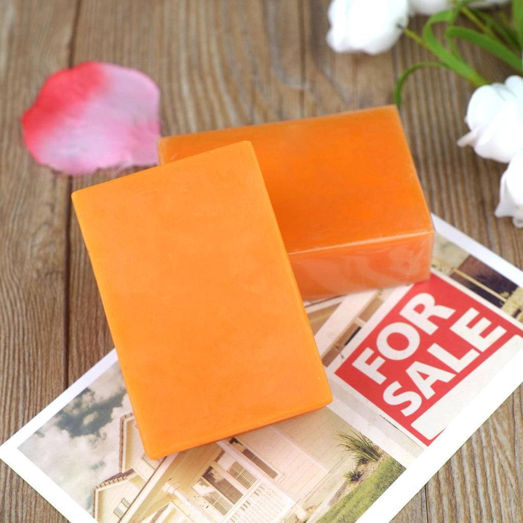 Kojic Acid, Curcumin, Papaya, and Essential Oil Fragrance Soaps for Cleansing and Bathing