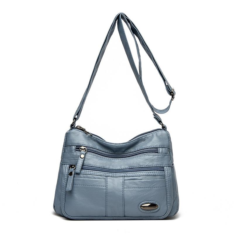 Urban Minimalist Pu Crossbody Bag For Women With Multiple Pockets For Everyday Use