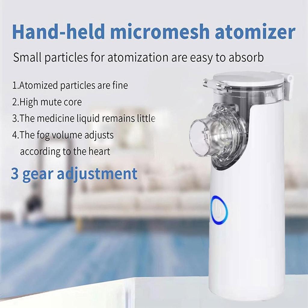 Inhalers, Portable Nebulizers, Children's and Adult Inhalers, Ultra-light and Ultra-quiet, Suitable for Both Outdoor and Home Use