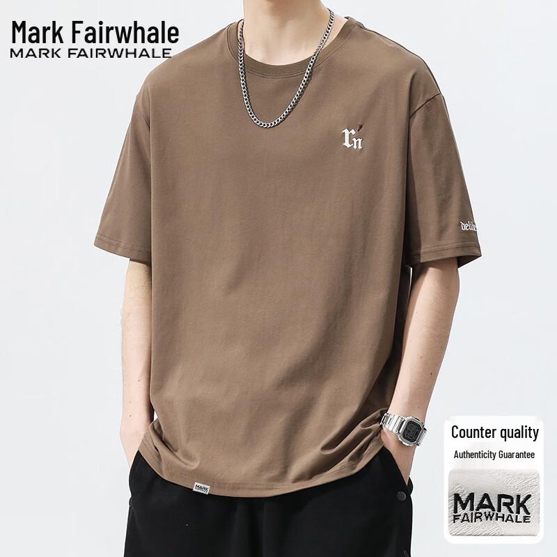 

Mark Fairwhale Men s Loose Fit Crew Neck Short Sleeve T-Shirt 2XL