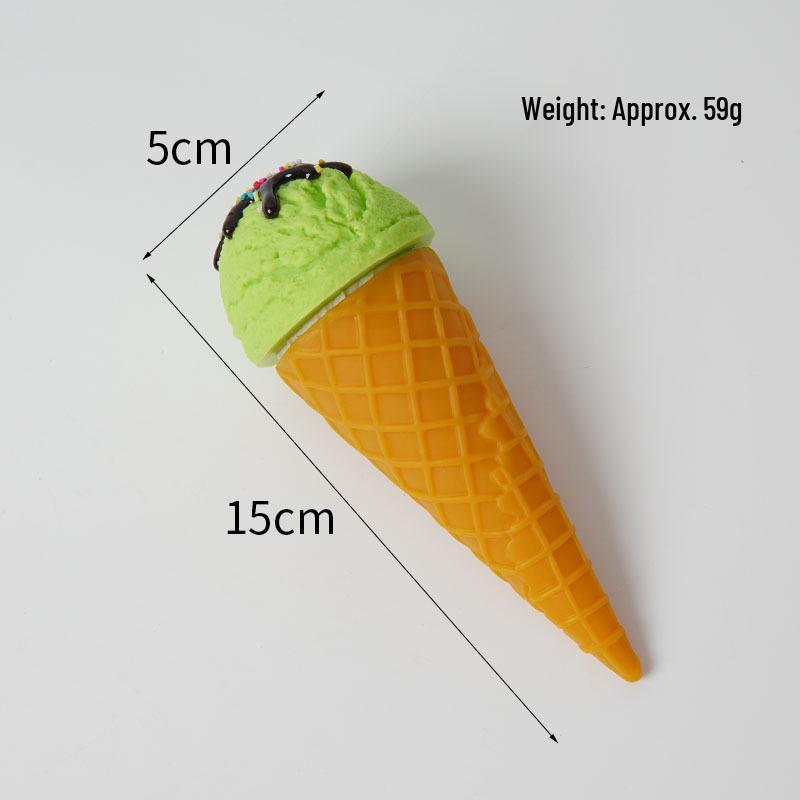 Ice Cream Toy Cone Simulation Display Props for Cold Drink Shop