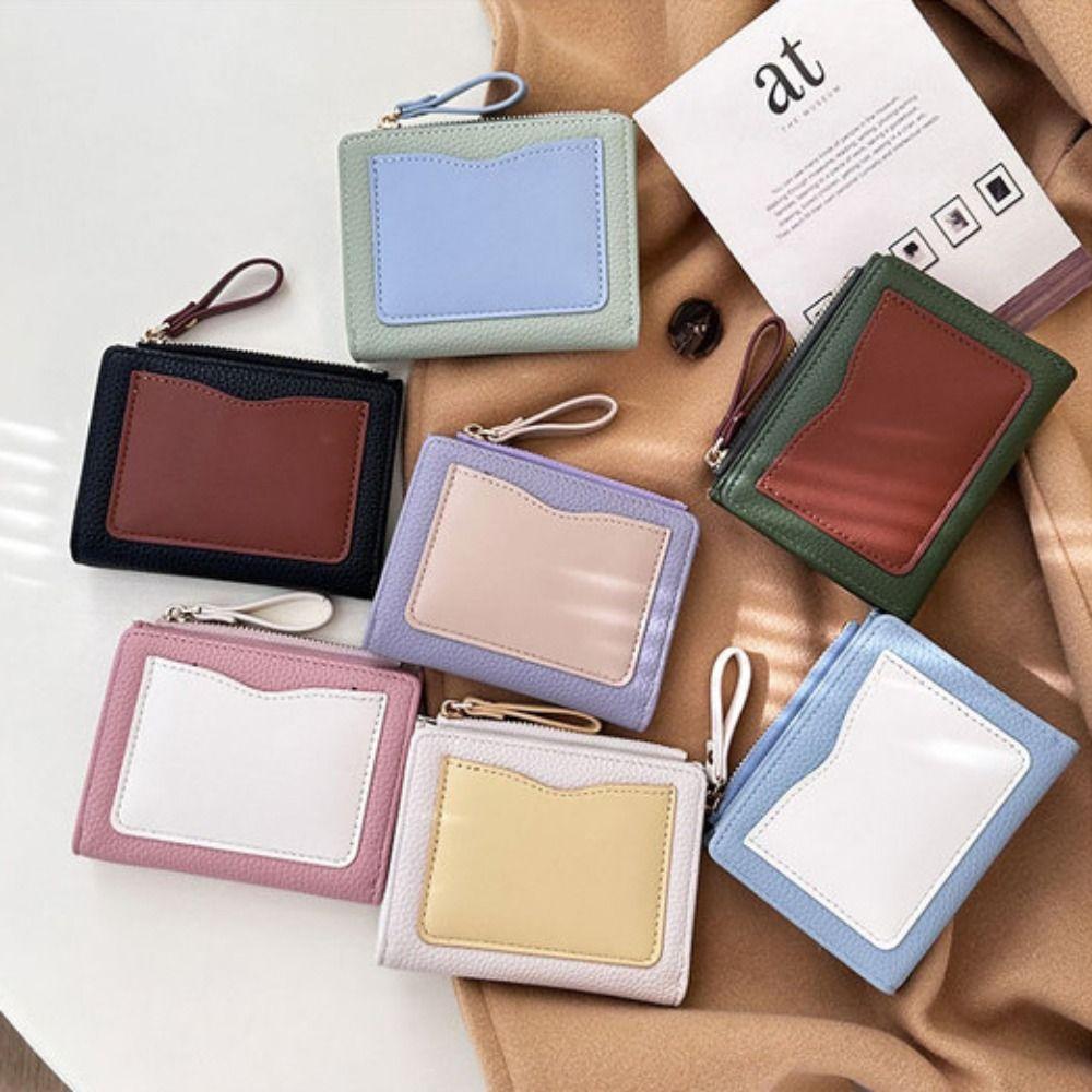 

Кошельки для монет с несколькими отделениями, держатель для кредитных карт из искусственной кожи, новая женская сумка для карт